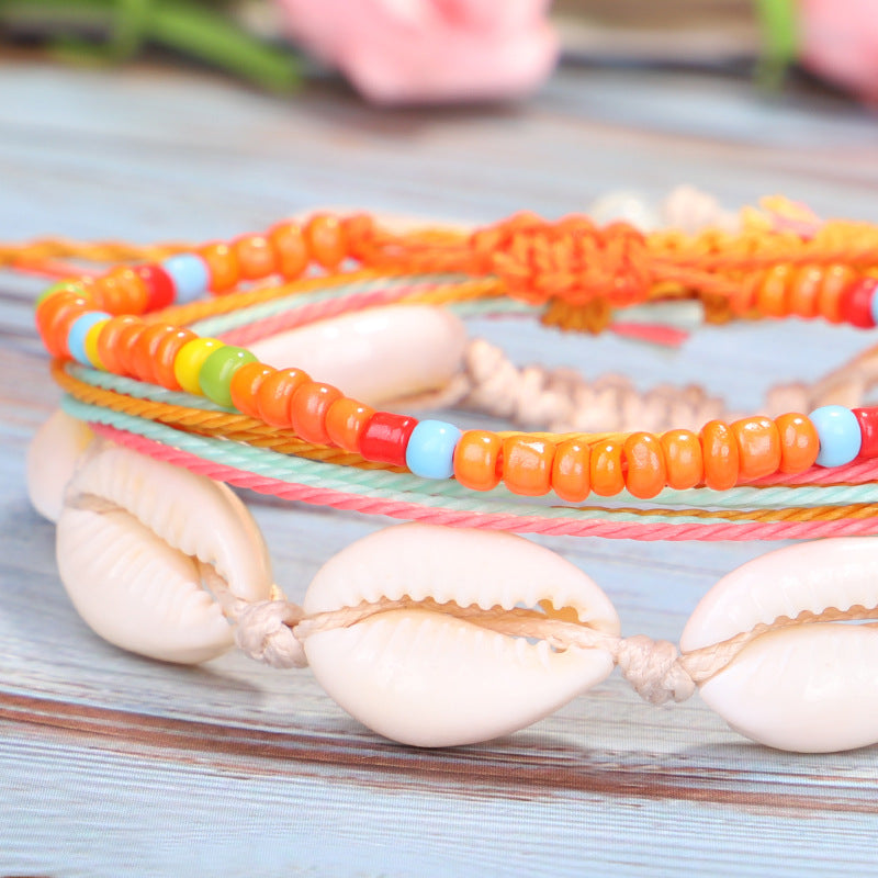 FRENCH RIVIERA | Tropical Vibes –oranssi nilkkakorusetti