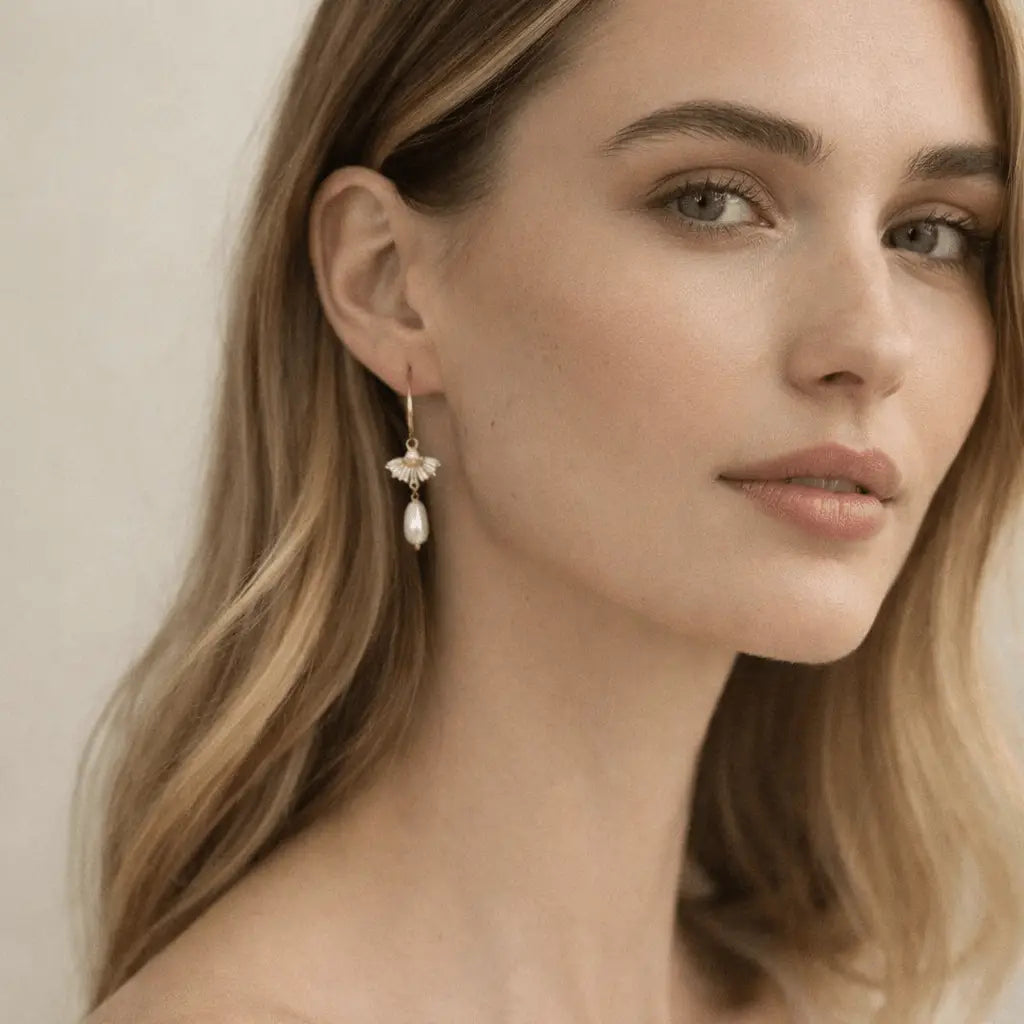 DUESTELLE ITALIA Angelika helmikorvakorut