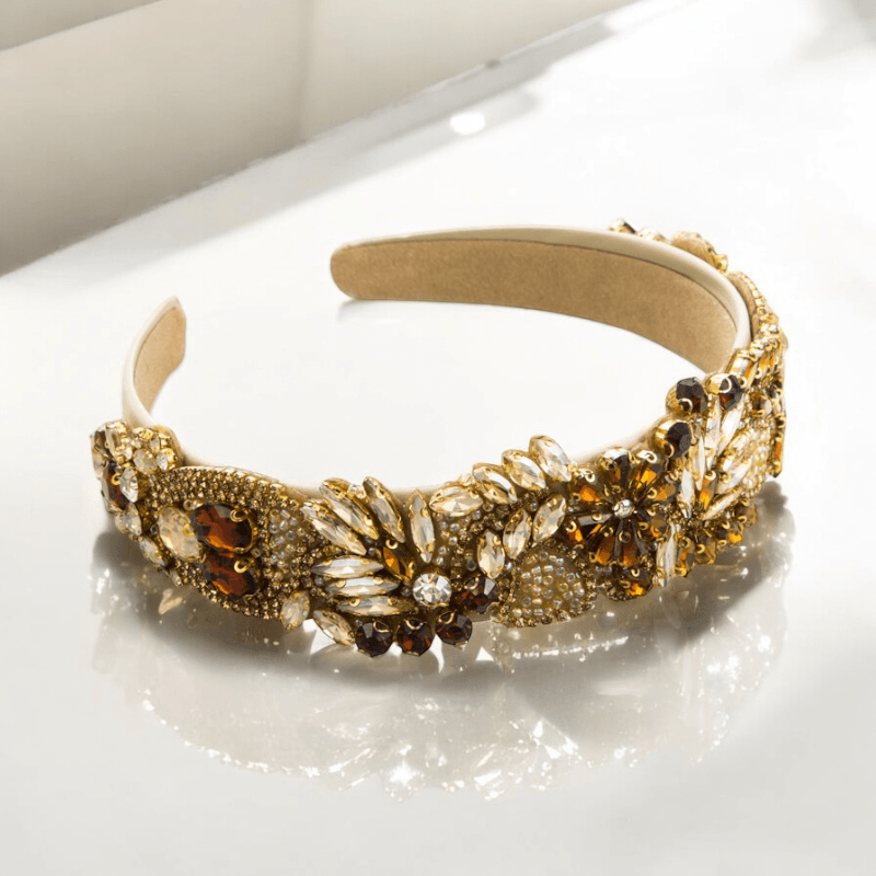 SUGAR SUGAR®, Sparkling Sabrina  -koristeellinen hiuspanta (ruskea)