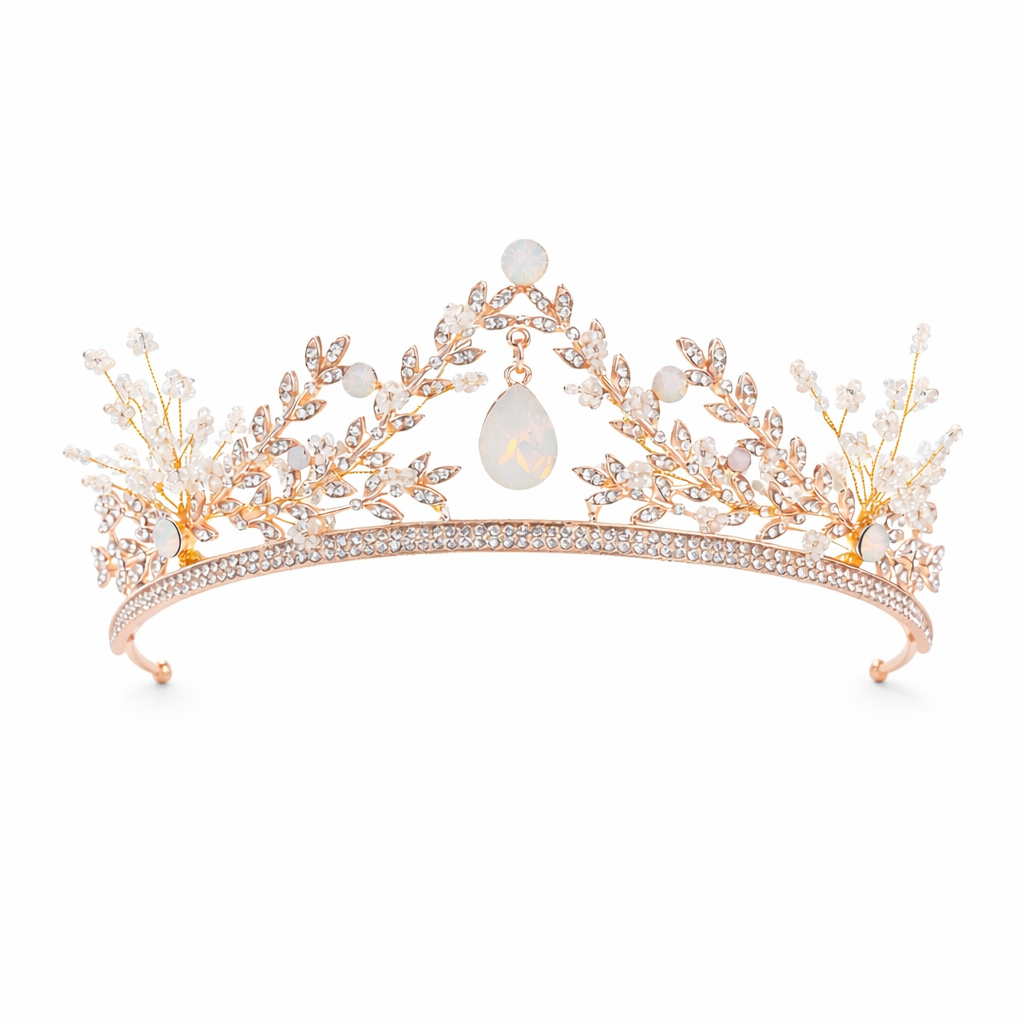 ROMANCE|Elegant Tiara in Rosegold