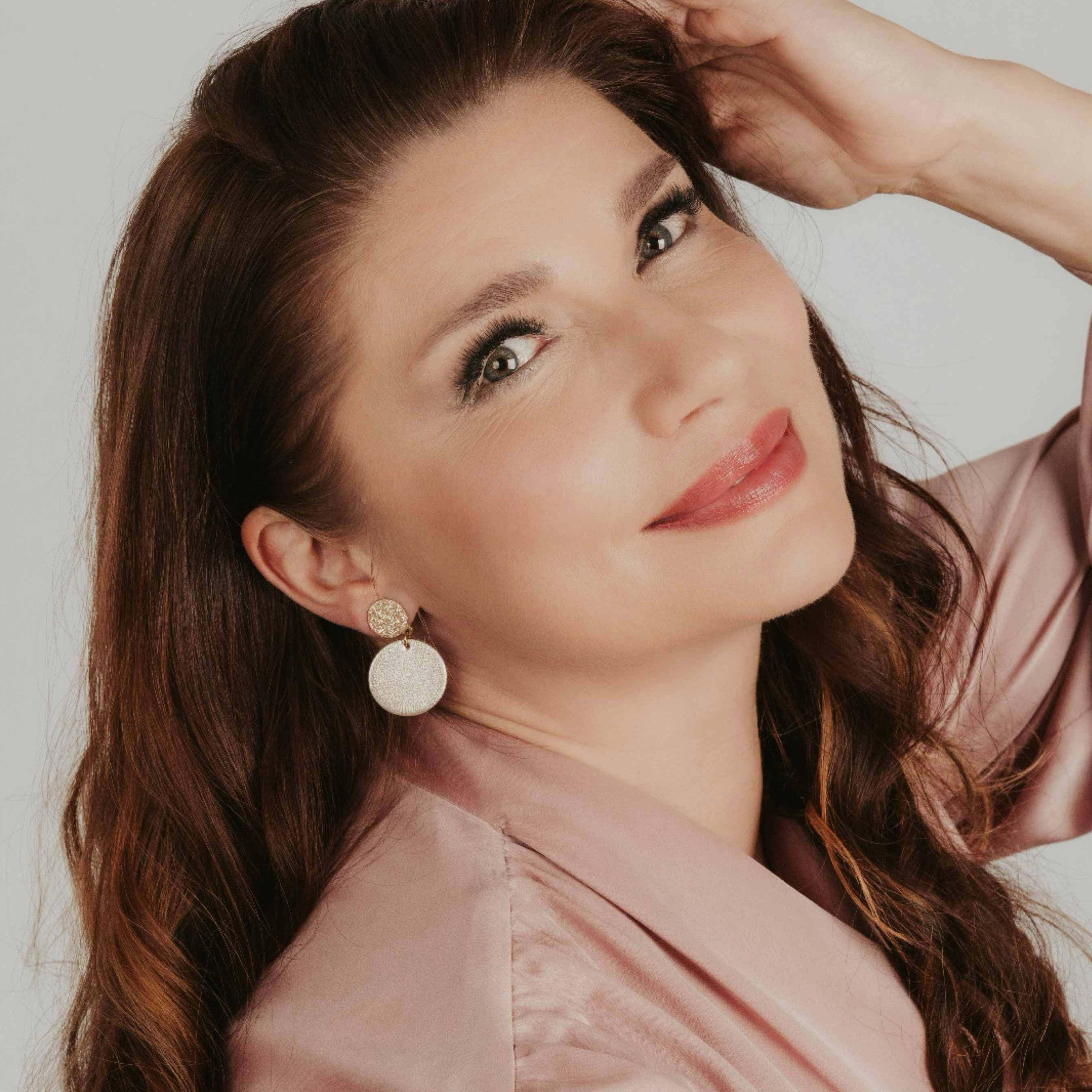 LEMPI®-korvakorut, Seela (punainen kimallus)