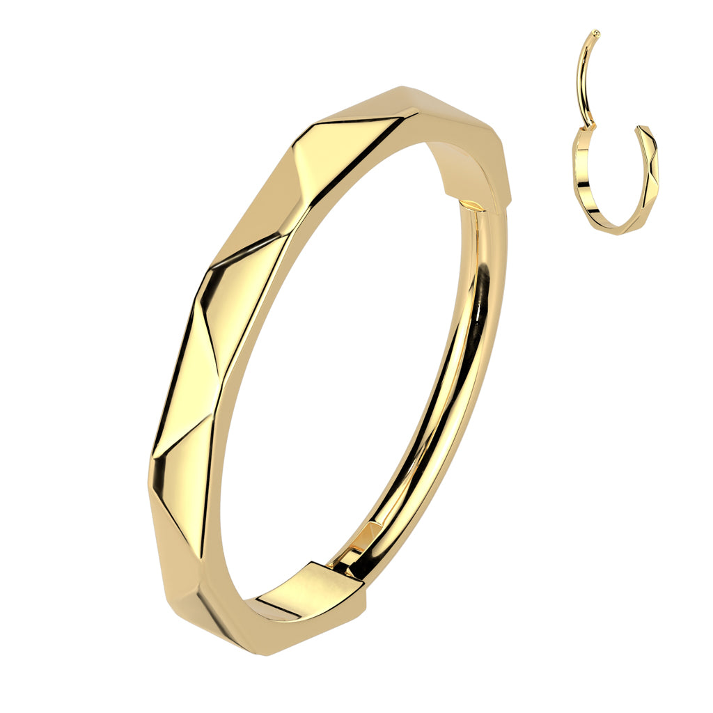 Nose Hoop Titanium (0.8mm/two sizes)
