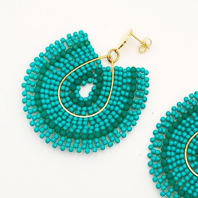 FRENCH RIVIERA | Gaby -karibianturkoosit kirurginteräskorvakorut