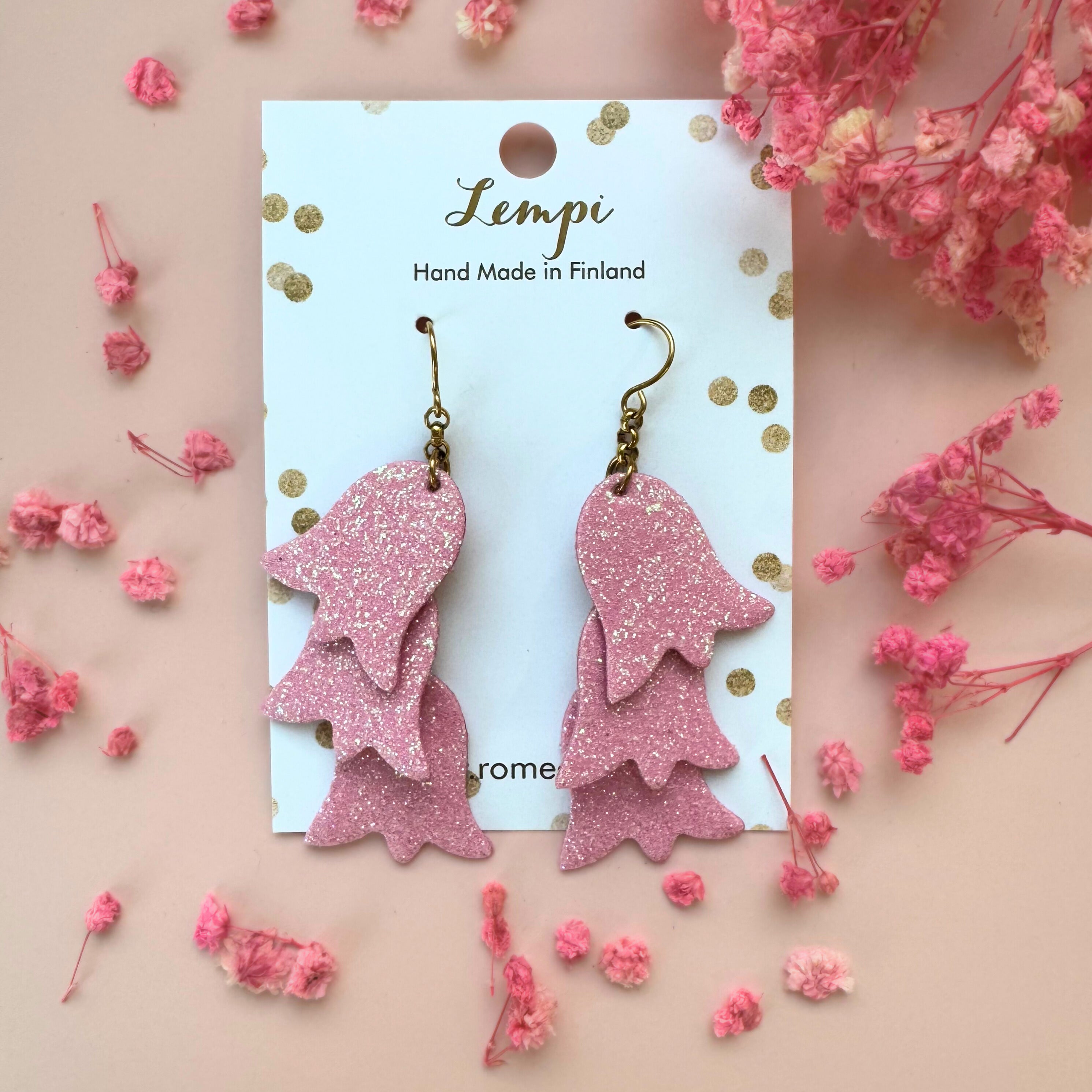 LEMPI® earrings, Keto (old blue/silver)