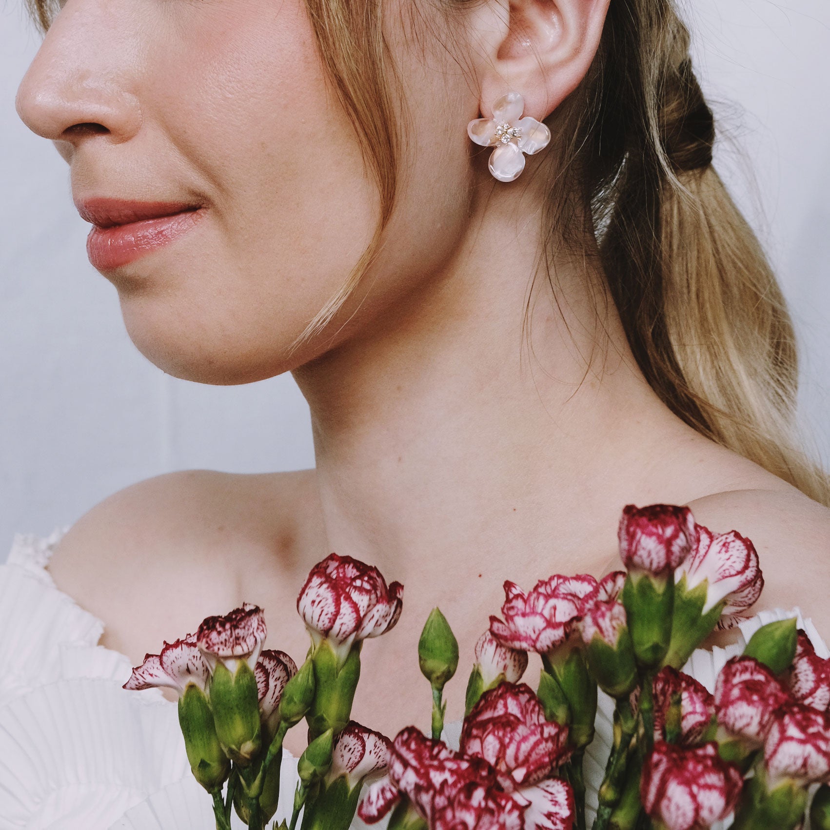 FRENCH RIVIERA | Amour Coeur Mini – heart earrings