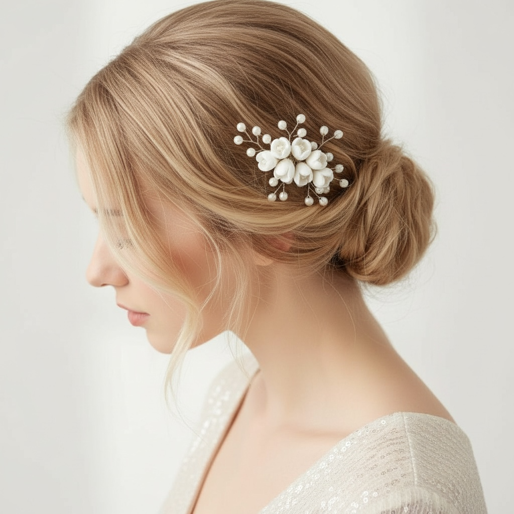 Hiuskoriste|ROMANCE, Sara -muotoiltava kullanvärinen hiuskoru kukin