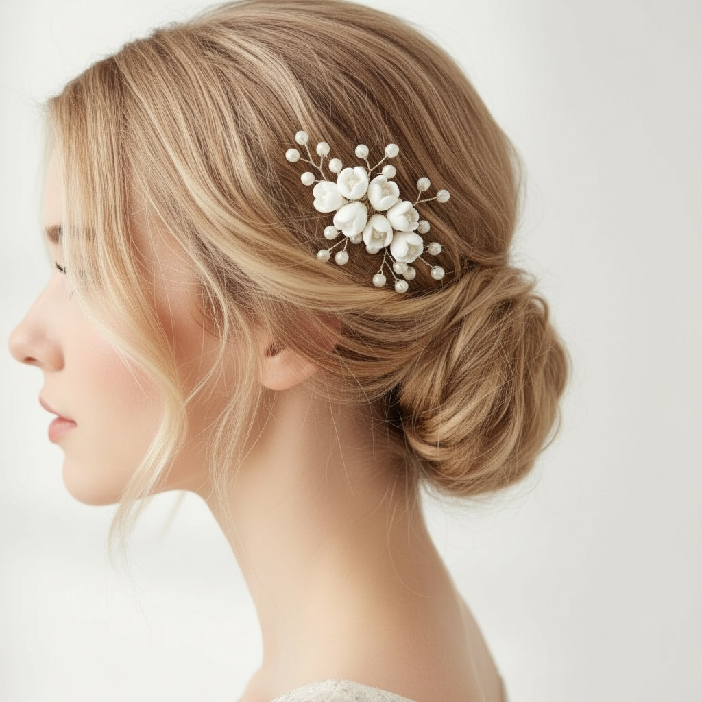 Hiuskoriste|ROMANCE, Sara -muotoiltava kullanvärinen hiuskoru kukin