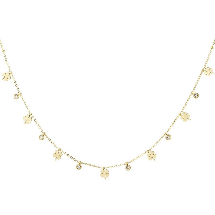 French Riviera | Lucky Glow – onnenapila kaulakoru kirurginteräksestä (kulta)