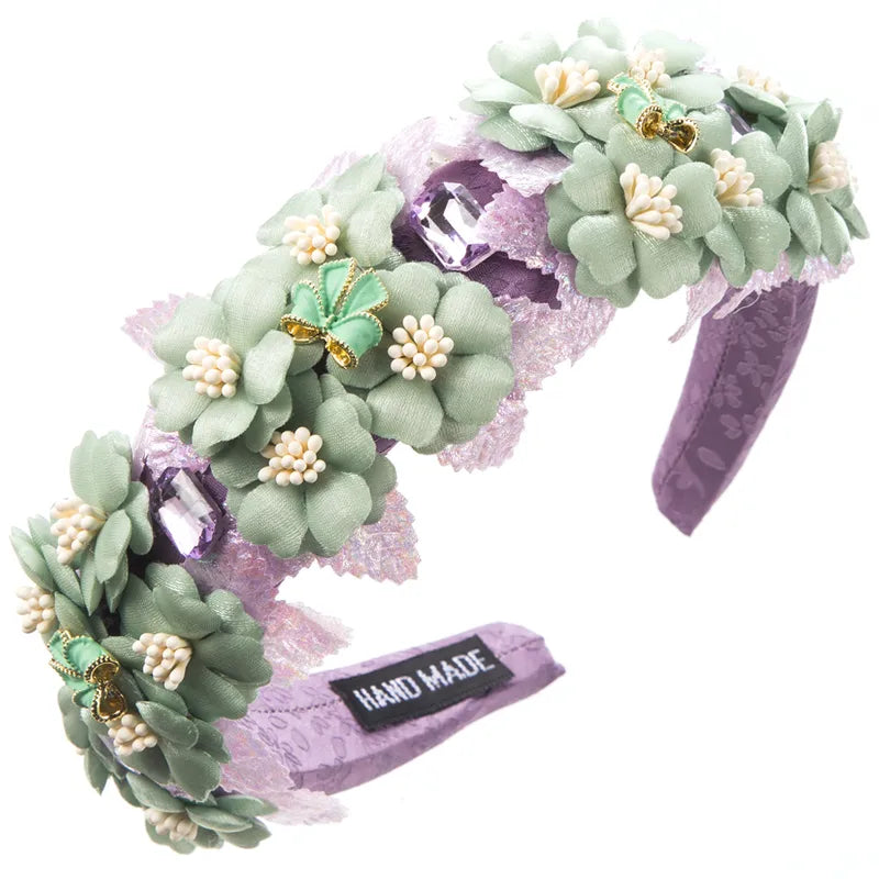 SUGAR SUGAR®, Meadow Kiss – romanttinen hiuspanta (violetti)