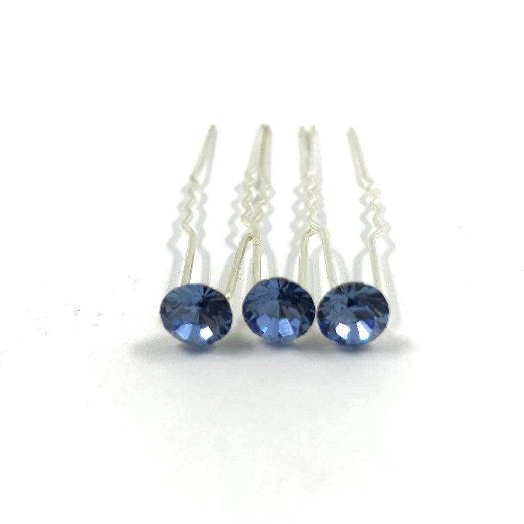 Hair ornament, Crystal Spiritless (pet blue)