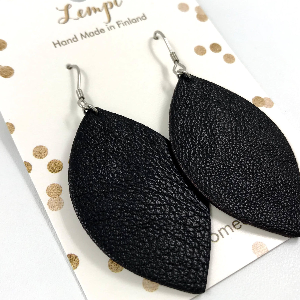 LEMPI earrings, Iisa (black)