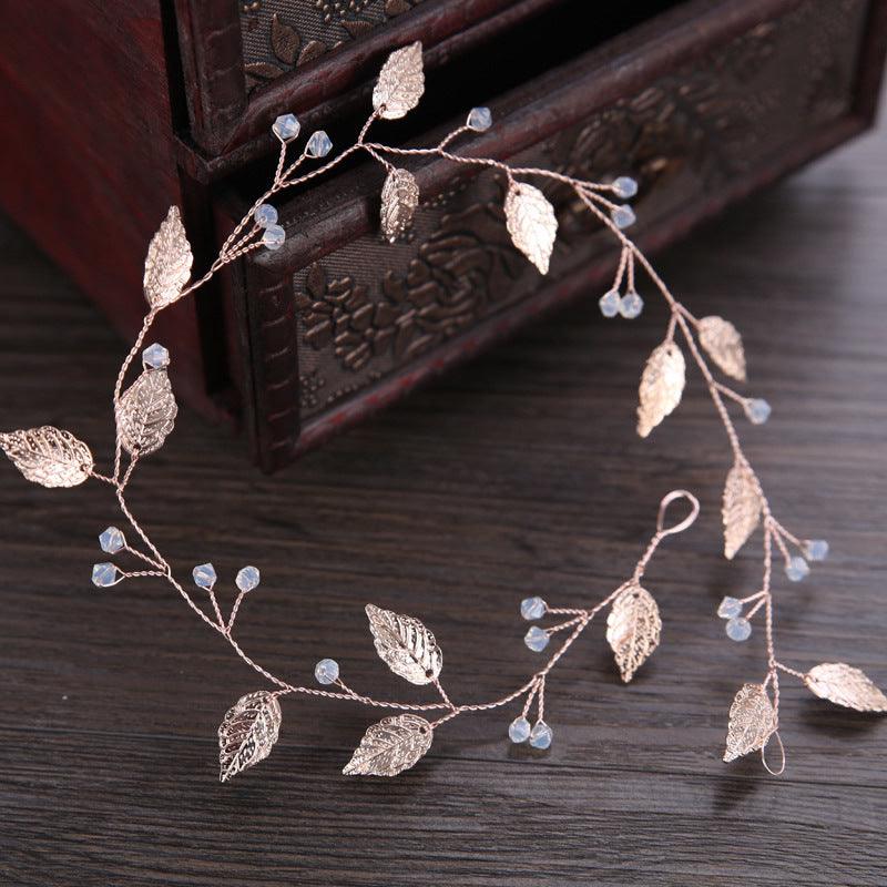 Hair ornament, headband/ROMANCE, Minimalistic Headpiece in Rosegold