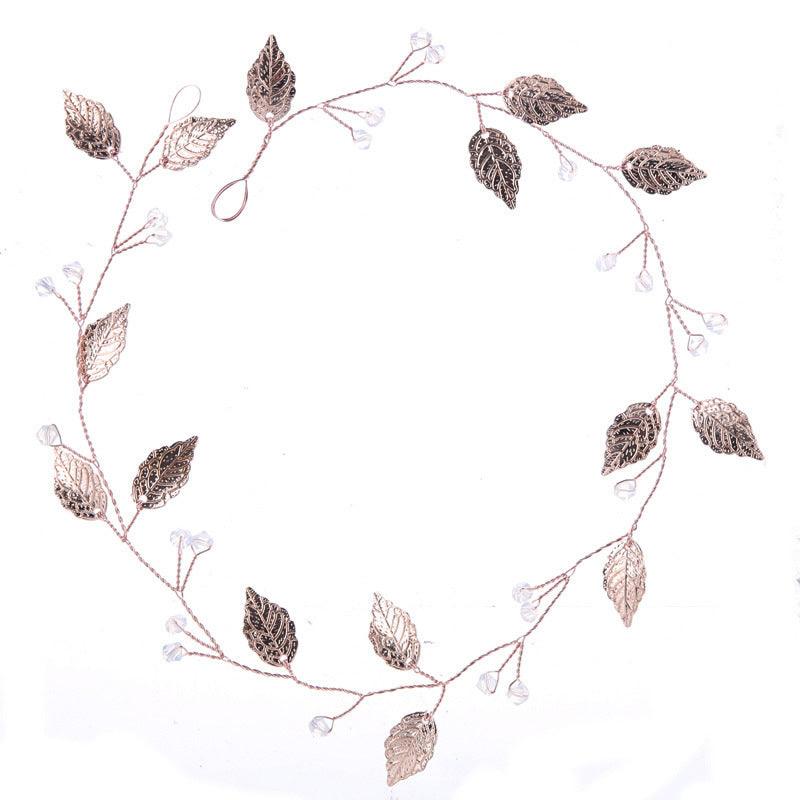 Hair ornament, headband/ROMANCE, Minimalistic Headpiece in Rosegold
