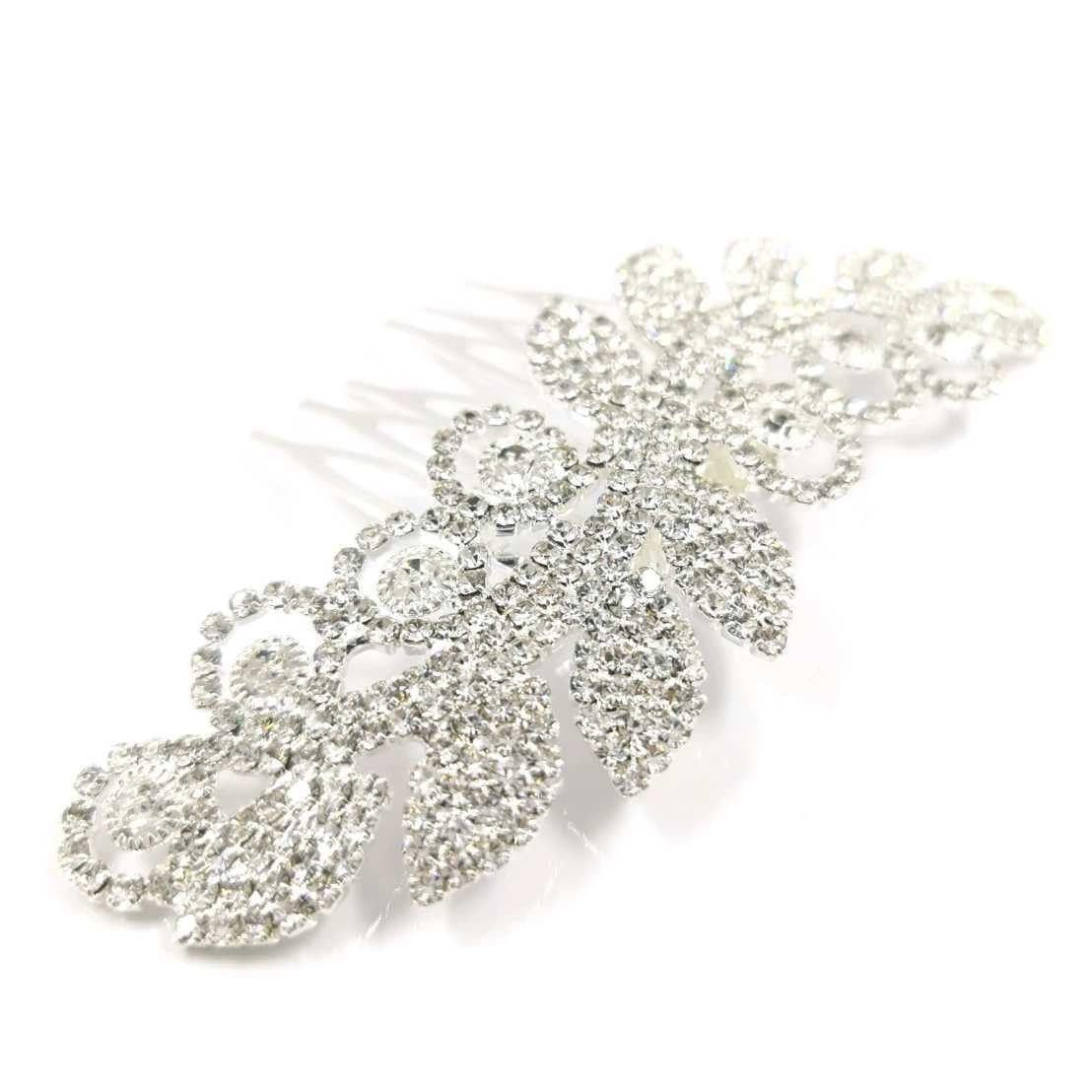 Hair ornament, crystal comb Classic Crystal Headpiece