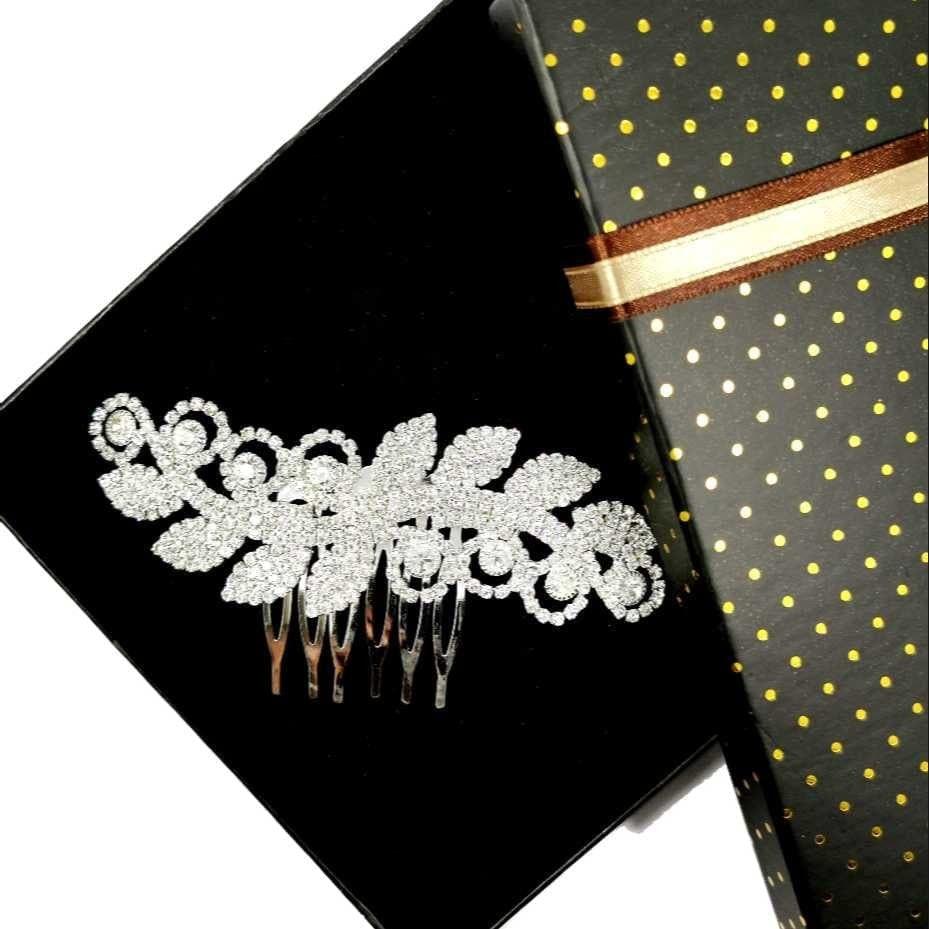 Hair ornament, crystal comb Classic Crystal Headpiece