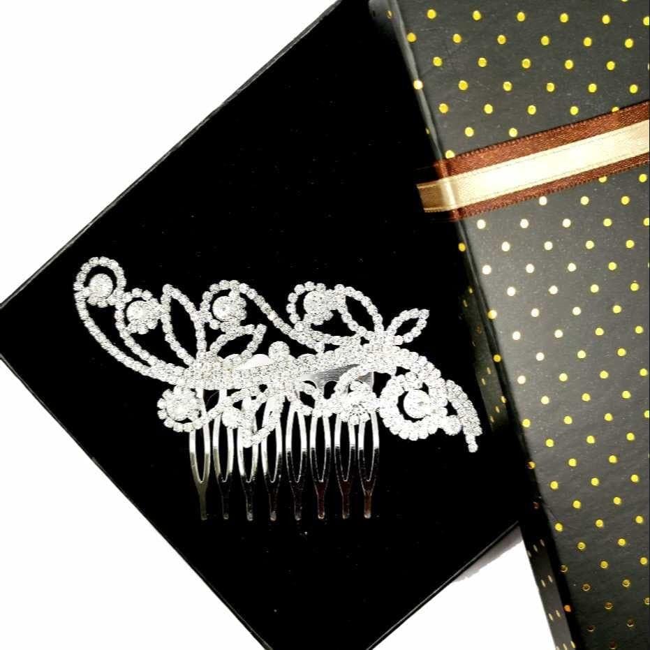 Hair ornament, crystal comb Gorgeous Crystal Headpiece