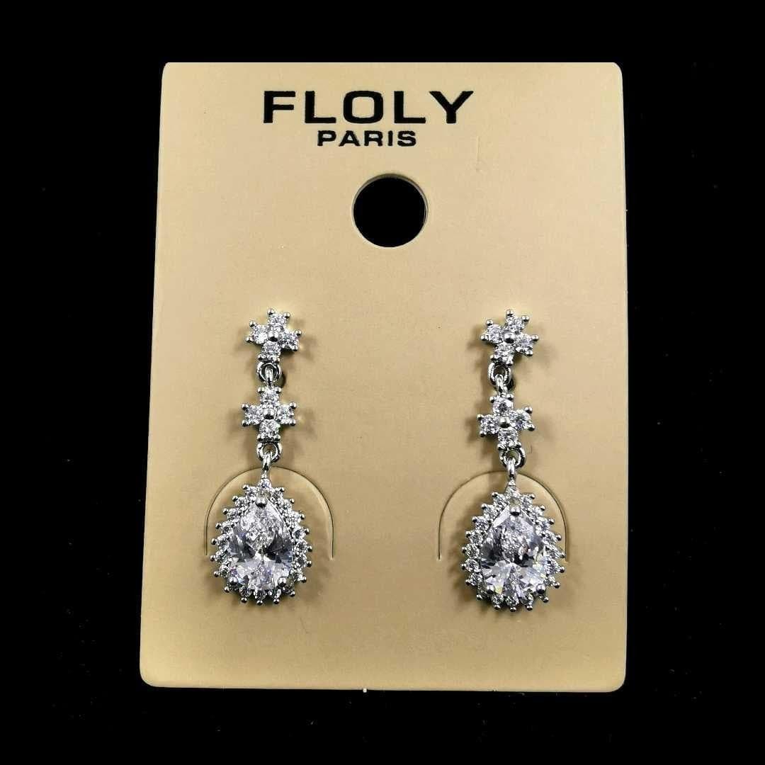 Kristallikorvakorut/FLOLY Paris, Sylvie (kirkas pisara)