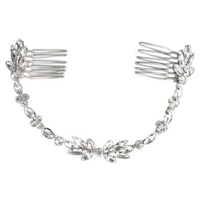 Hair ornament, ATHENA BRIDAL JEWELERY|Dainty Crystal Vine