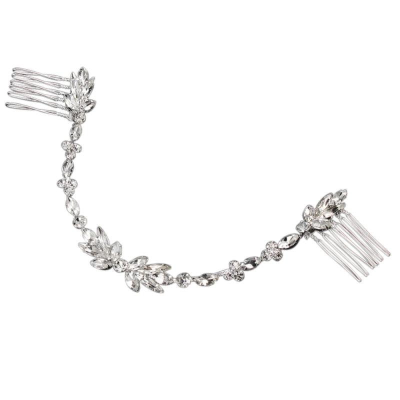 Hair ornament, ATHENA BRIDAL JEWELERY|Dainty Crystal Vine