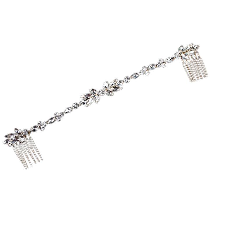 Hair ornament, ATHENA BRIDAL JEWELERY|Dainty Crystal Vine
