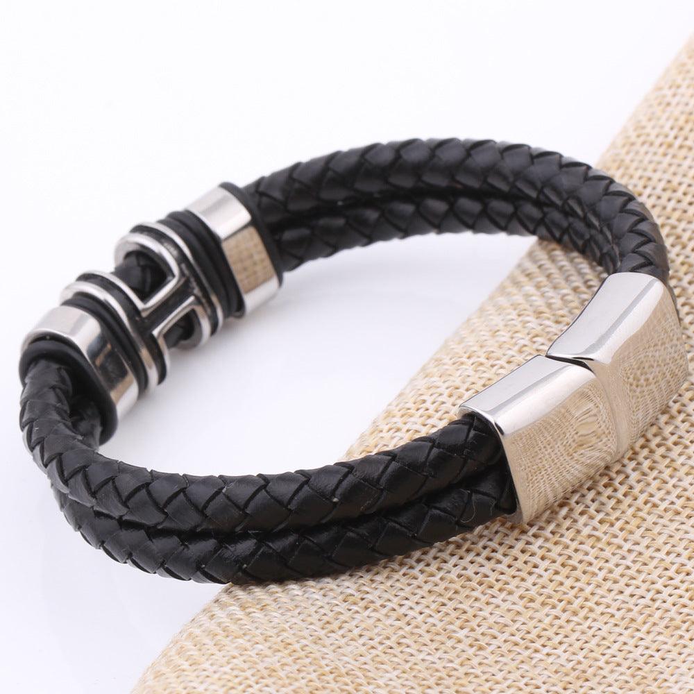 Keinonahkainen rannekoru, Modern Faux Leather Bracelet