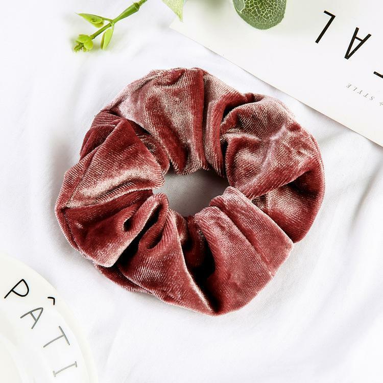 Donut/Scrunchie|SUGAR SUGAR, Medium Velvet Scrunchie velvet donut