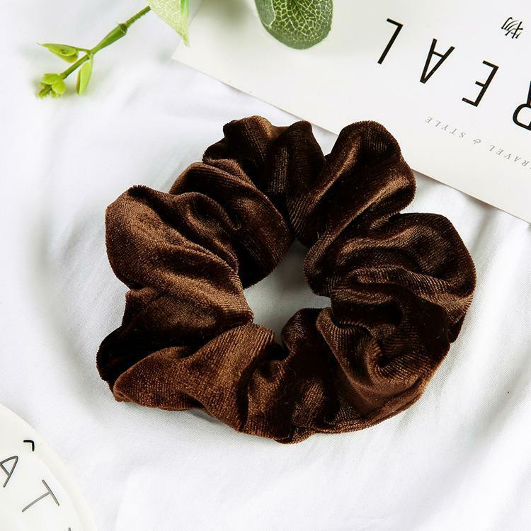 Donut/Scrunchie|SUGAR SUGAR, Medium Velvet Scrunchie velvet donut