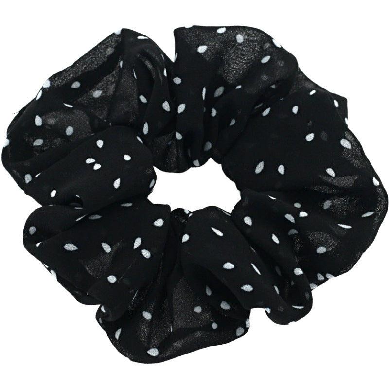 Donut/Scrunchie|SUGAR SUGAR, Medium Dark Polkadots