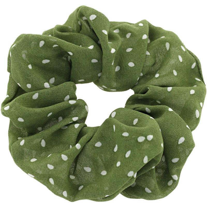 Donut/Scrunchie|SUGAR SUGAR, Medium Dark Polkadots
