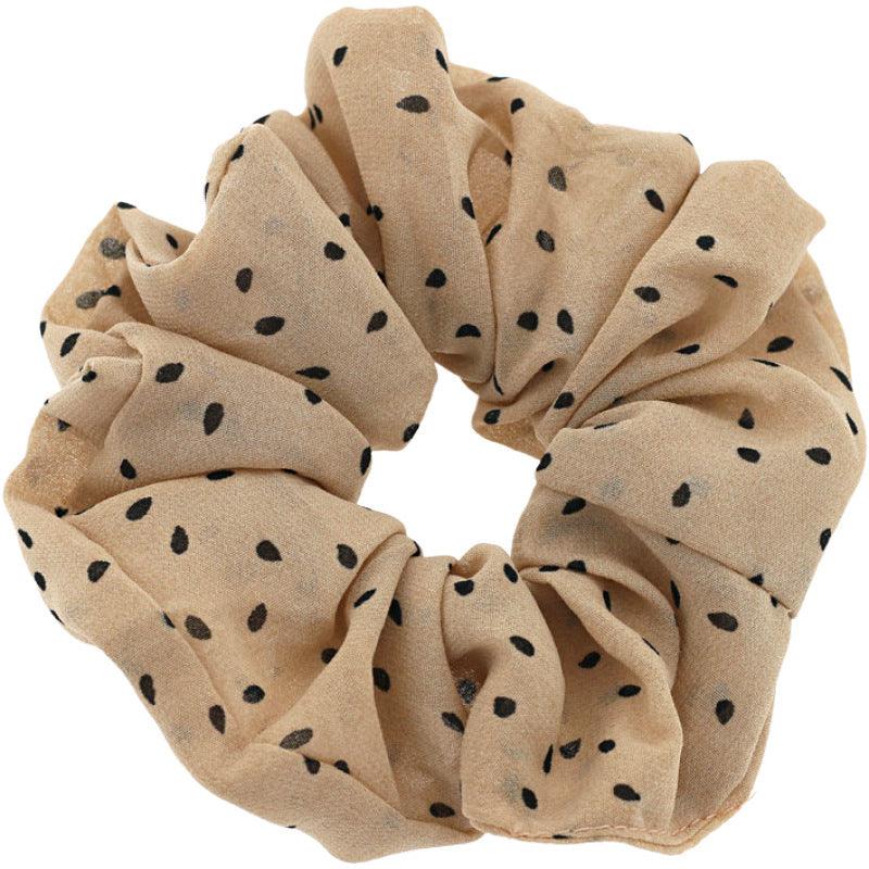 Donut/Scrunchie|SUGAR SUGAR, Medium Dark Polkadots