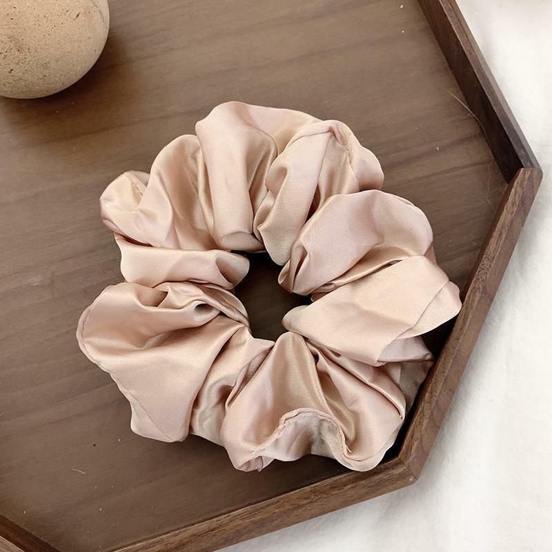 Donut/Scrunchie|SUGAR SUGAR, Large Satin Scrunchie satin donut