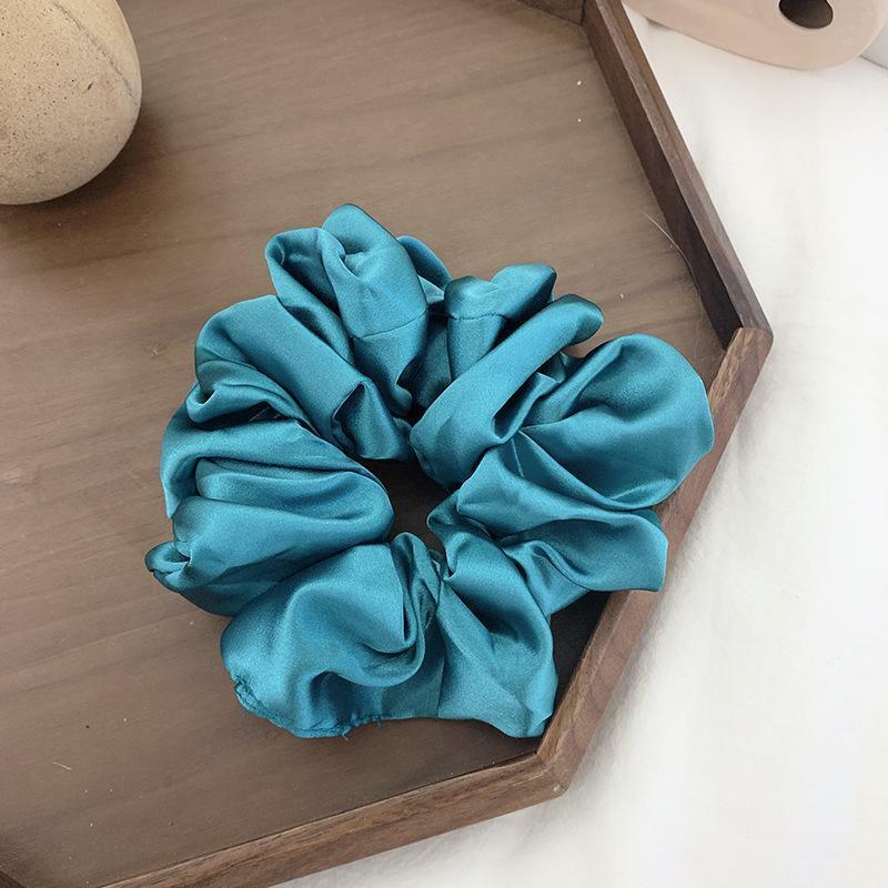 Donut/Scrunchie|SUGAR SUGAR, Large Satin Scrunchie satin donut