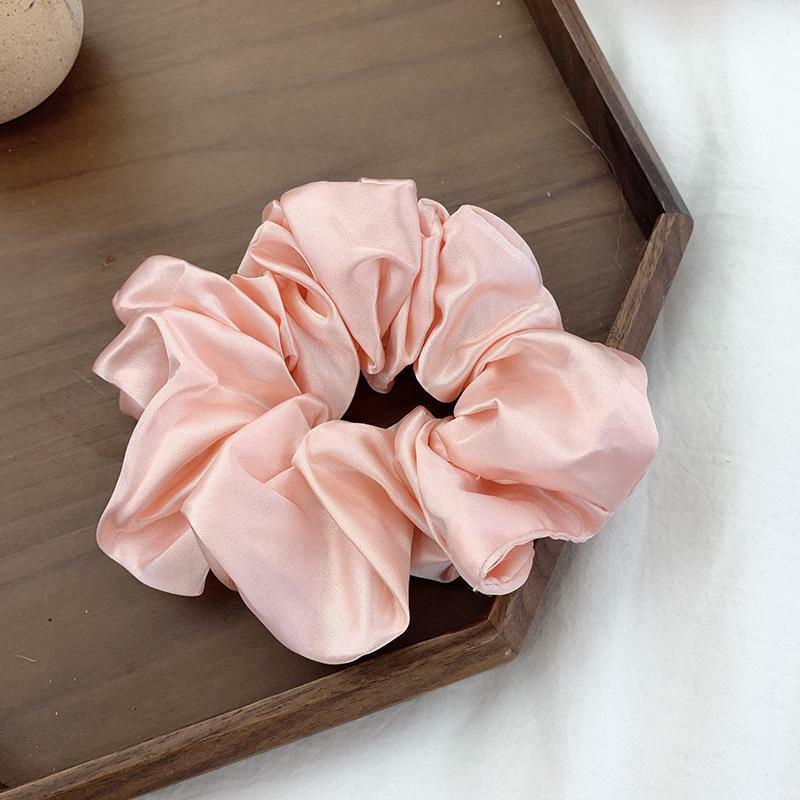 Donut/Scrunchie|SUGAR SUGAR, Large Satin Scrunchie satin donut