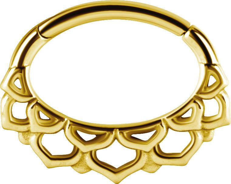 PREMIUM COLLECTION|Pitsi kulta septum & daith clicker