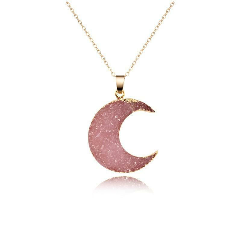 Kaulakoru, Celestial Moon in Black or Pink