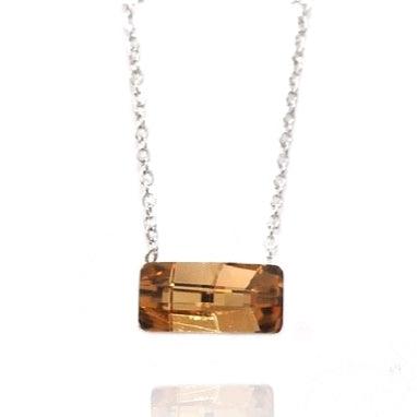 Kaulakoru, BOHM PARIS|Collier Nora avec cristal beige