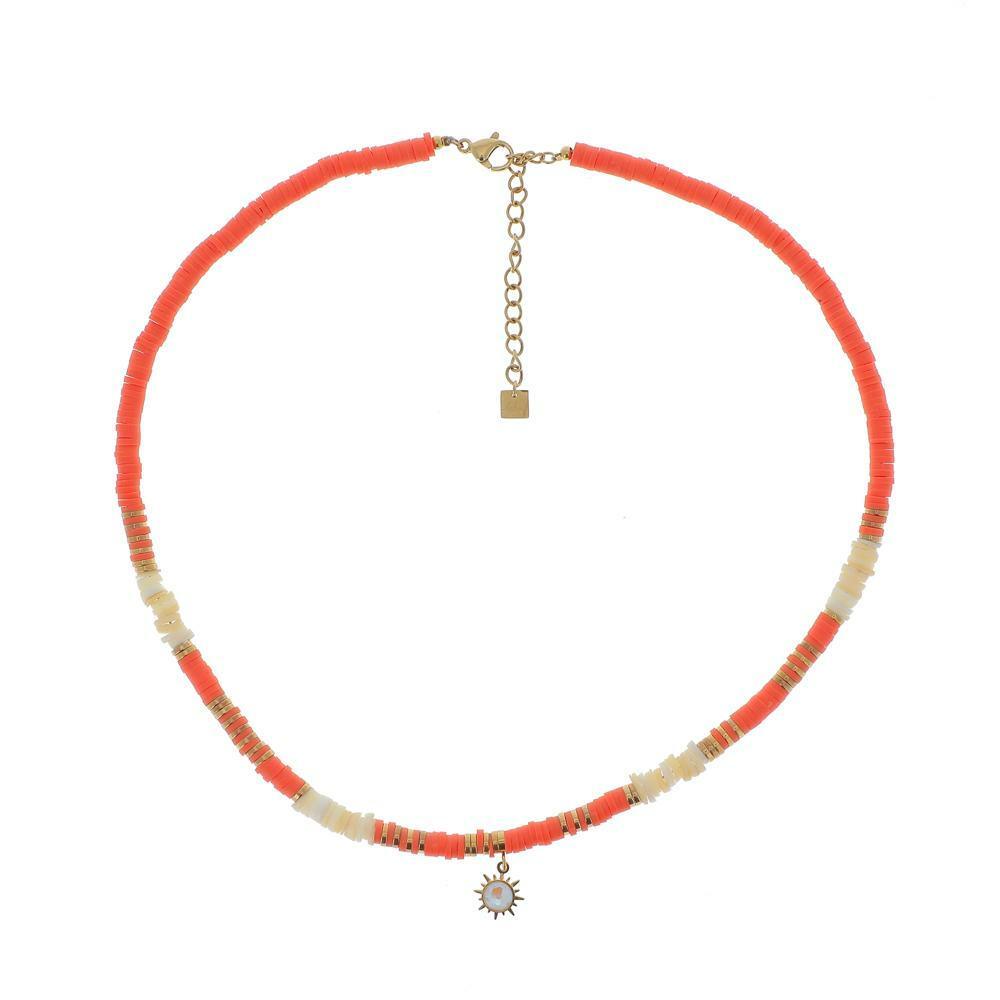 Kaulakoru, BOHM PARIS|Collier Surf avec cristal coral