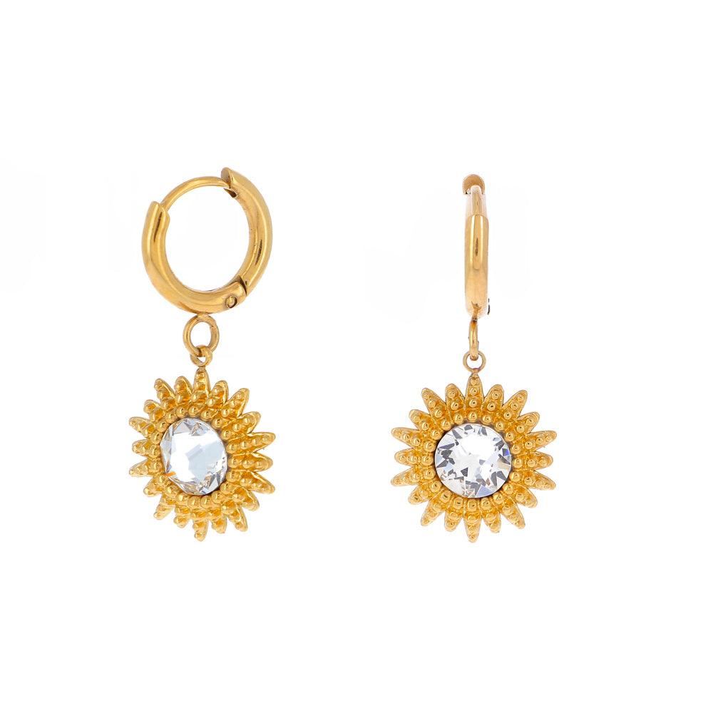 Korvakorut, BOHM PARIS|Boucles Dao avec cristal clair