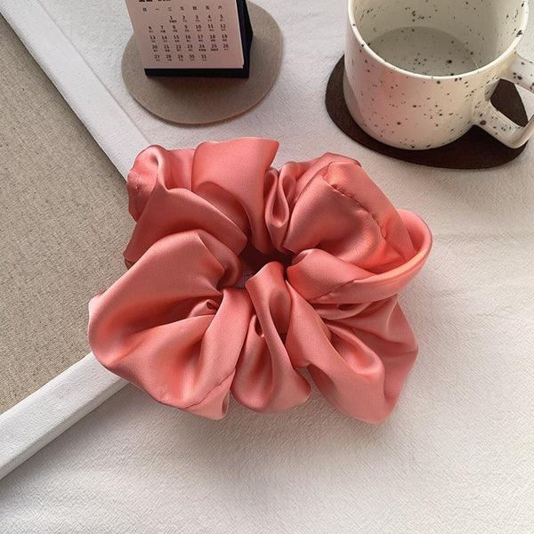Donut/Scrunchie|SUGAR SUGAR, XXL Satin Scrunchie satin donut