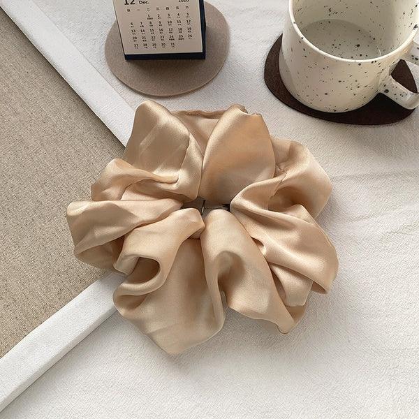 Donut/Scrunchie|SUGAR SUGAR, XXL Satin Scrunchie satin donut