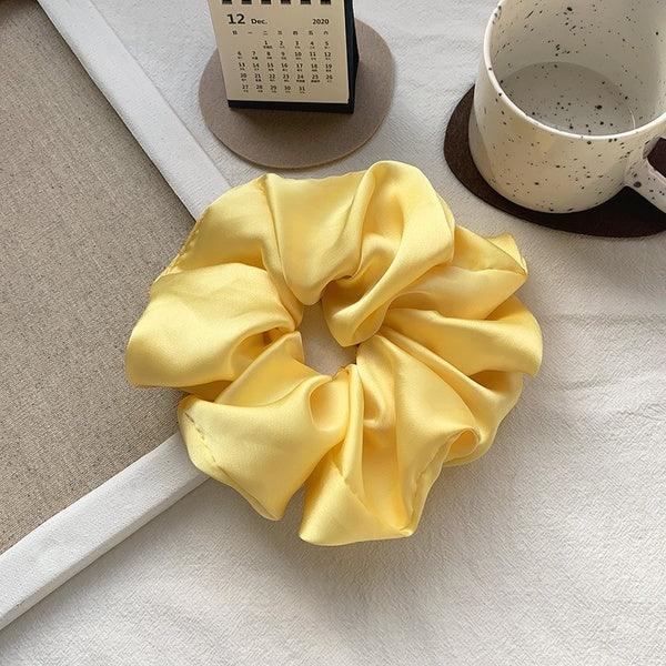 Donut/Scrunchie|SUGAR SUGAR, XXL Satin Scrunchie satin donut