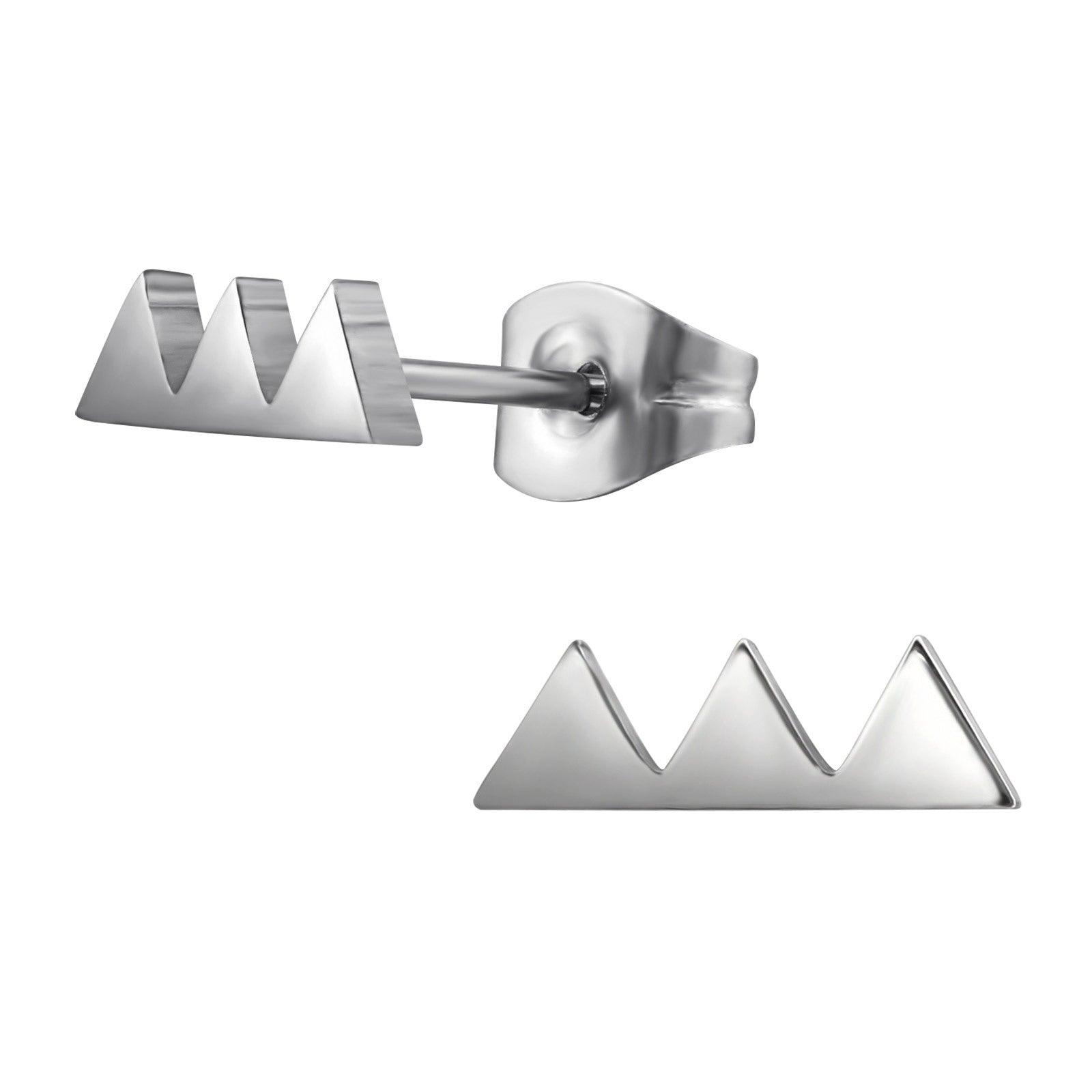 Kirurginteräsnapit, Triple Triangle Earstuds