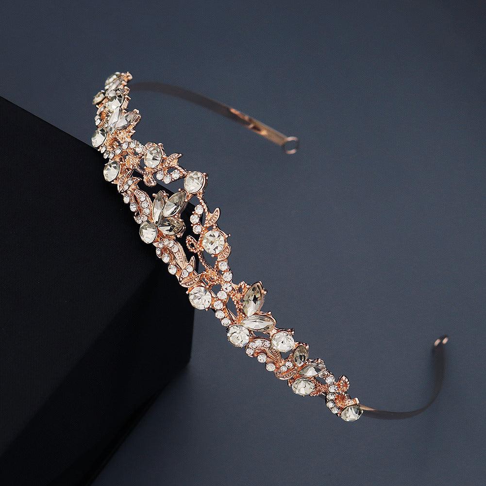 Hair ornament, Tiara ROMANCE | Classic Tiara in Rosegold