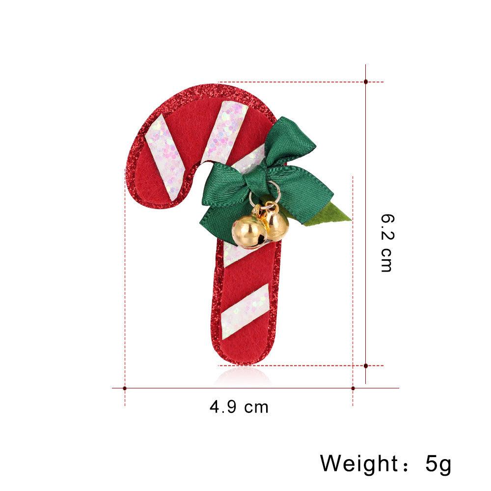 Christmas brooch, Candy Cane