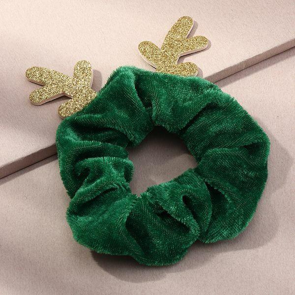 Donut/Scrunchie|SUGAR SUGAR, Christmas Reindeer in Green
