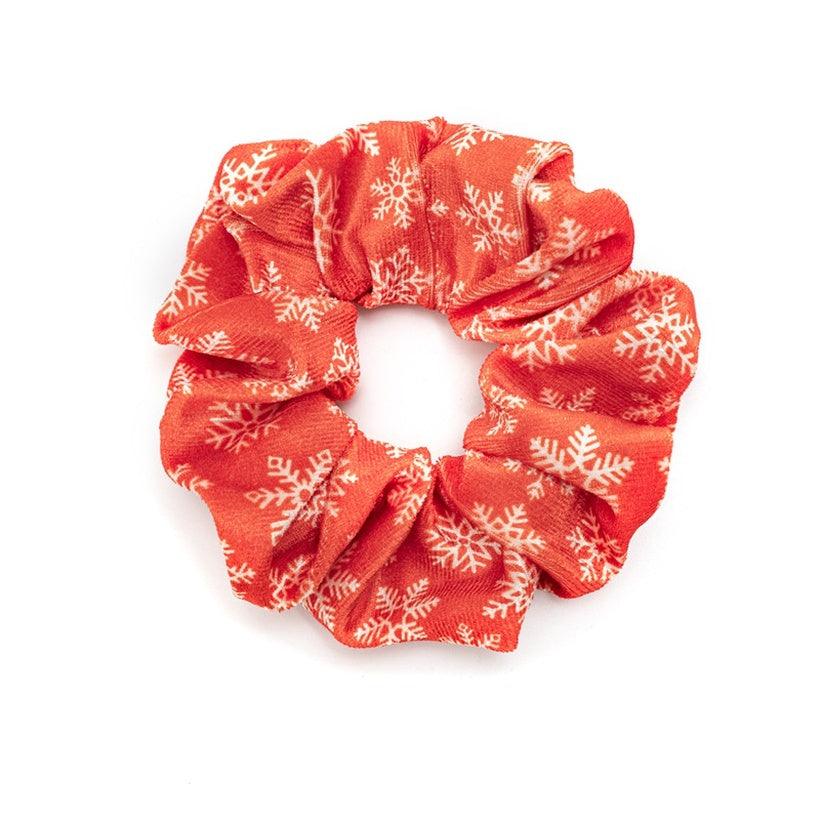 Donut/Scrunchie|SUGAR SUGAR, Christmas Snowflake Scrunchie