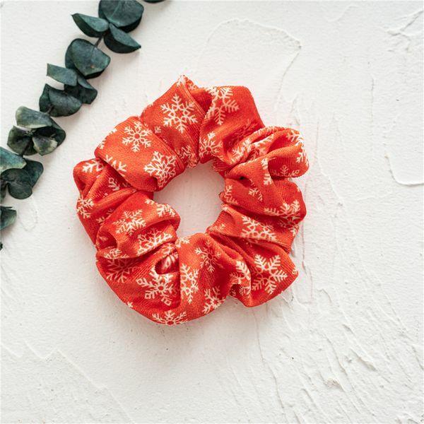 Donut/Scrunchie|SUGAR SUGAR, Christmas Snowflake Scrunchie