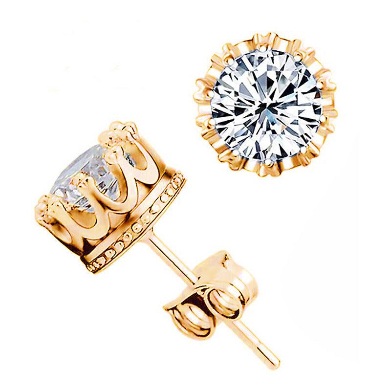 Juhlakorvakorut, ROMANCE|Romantic Round Earrings in Gold