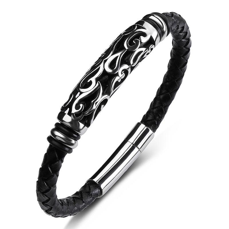 Keinonahkainen rannekoru, Simple Faux Leather Bracelet