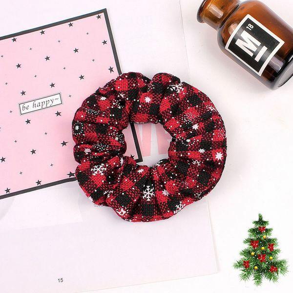 Christmas Scrunchie|SUGAR SUGAR, Christmas Scrunchie in Red &amp; Black